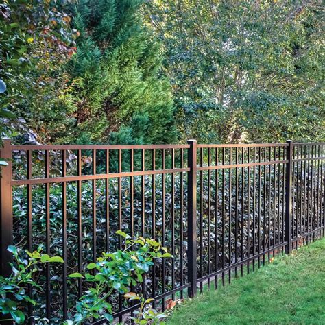 home depot aluminum fence panels